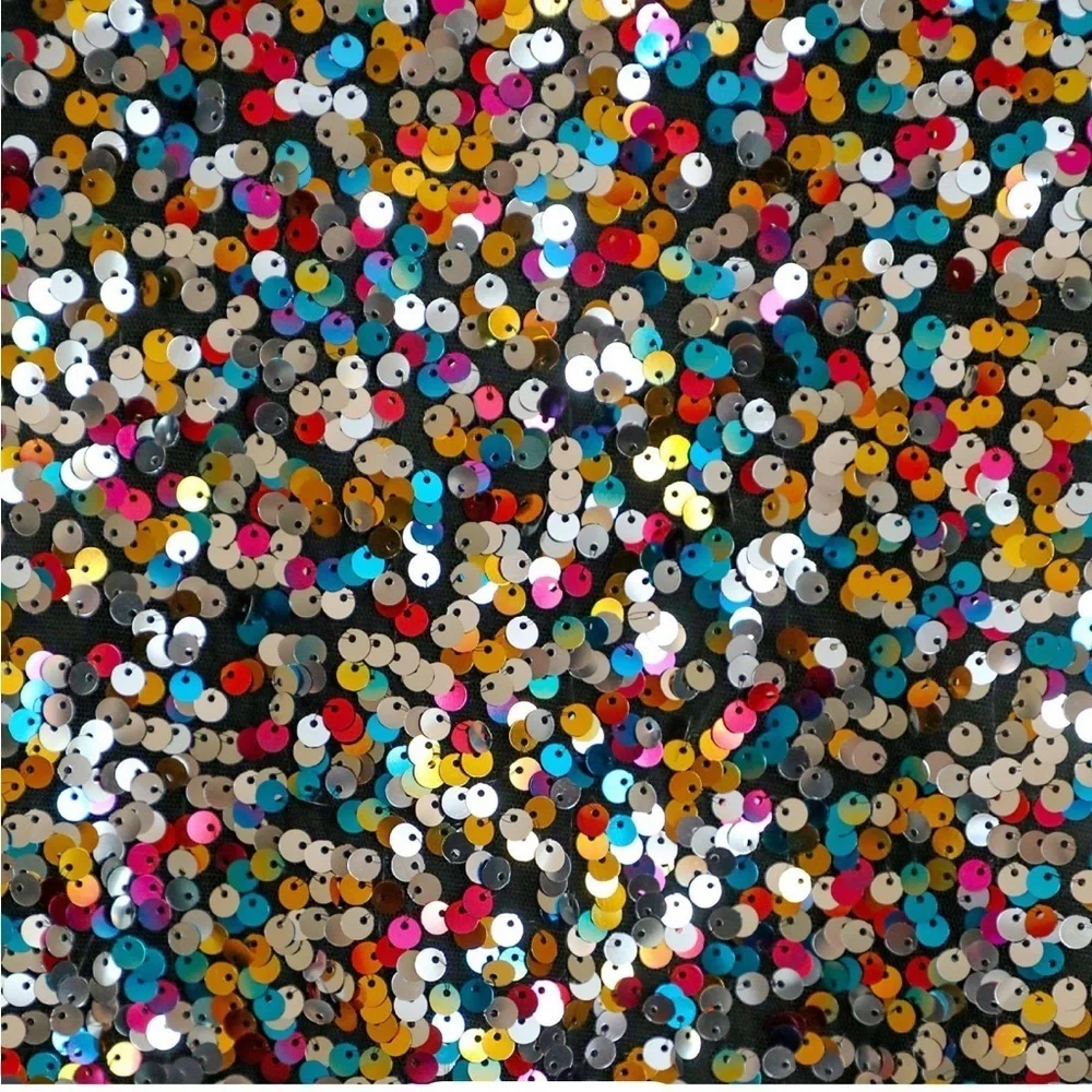 Lavender Girls confetti sequins dress